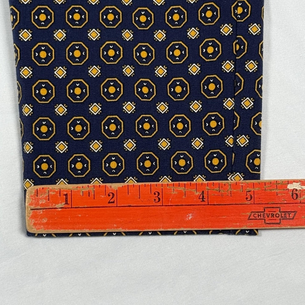 Talbots Essex Pants 2 Geometric Print Stretch Ankle Slim Career Workwear Office - Picture 11 of 12